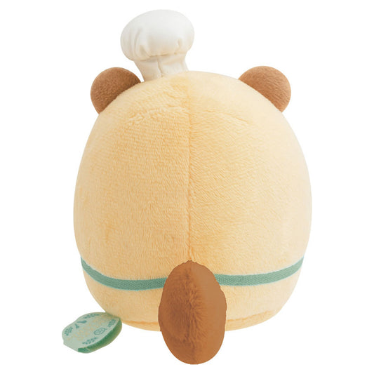 Sumikko Gurashi Collection Tanuki no Manmaru Restaurant Atsumete Plush Tanuki - Image 1