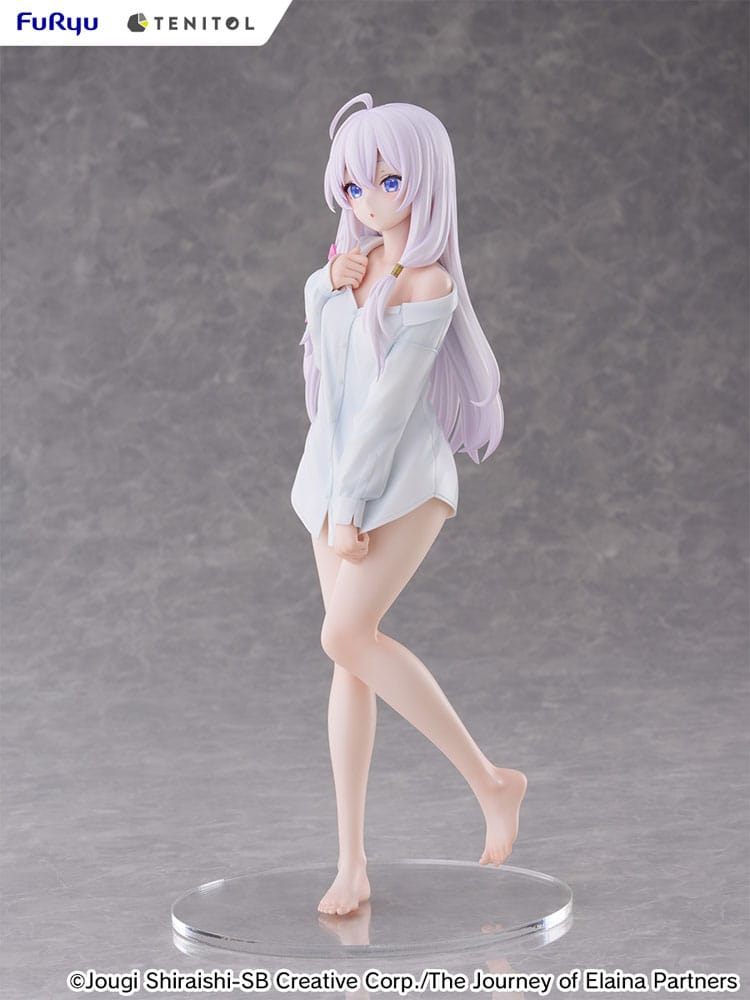 Wandering Witch: The Journey of Elaina Tenitol Tall PVC Statue Elania Shirt Ver. 30 cm