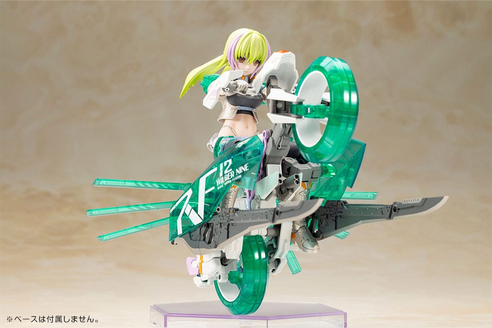 Frame Arms Girl Plastic Model Kit Wilber Nine Beryl Armor Custom 16 cm