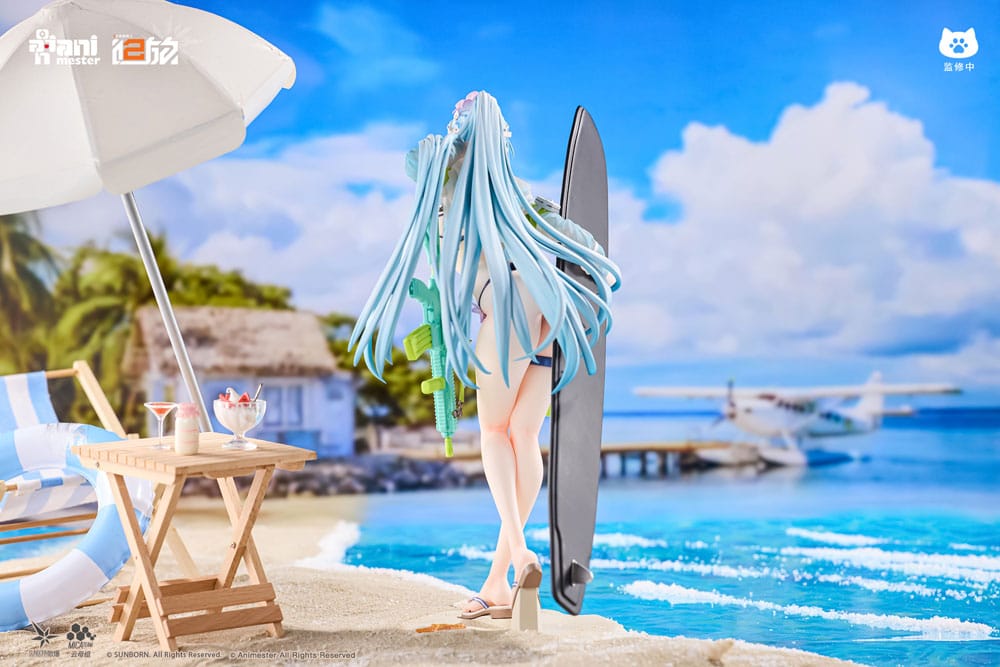 Girls' Frontline 2: Exilium Statue 1/7 HK416 Cerulean Breaker 24 cm