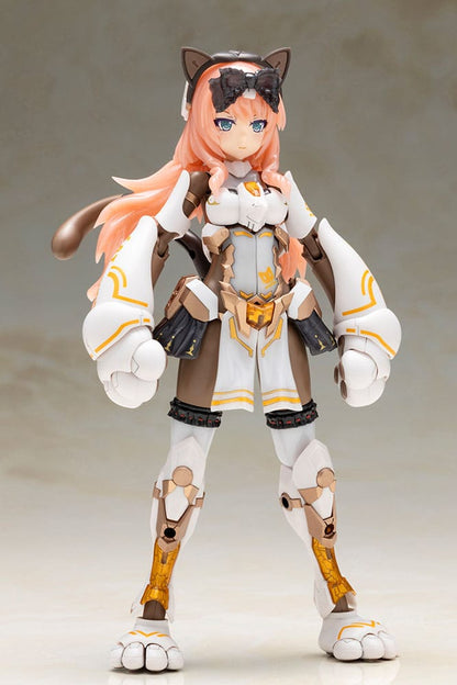 Frame Arms Girl Plastic Model Kit Durga I Cat Armor Ver. Calico 16 cm
