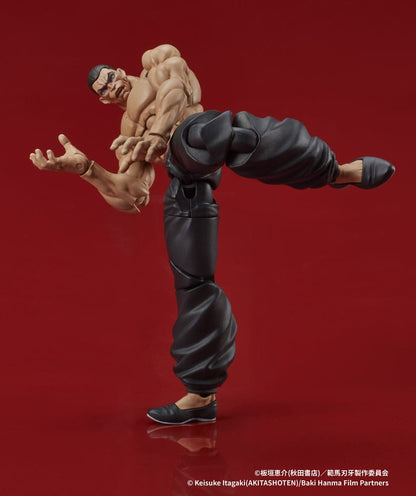 Baki Hanma Digaction Action Figure Retsu Kaioh 7 cm