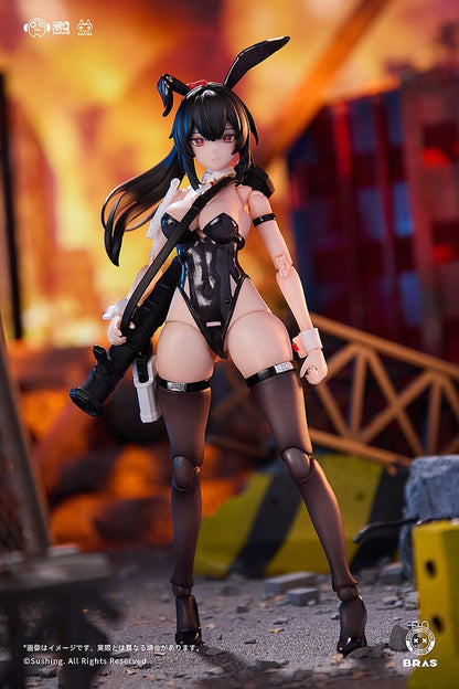 Bunny Rapid Action Squad Action Figure 1/12 Attacker Runa 16 cm