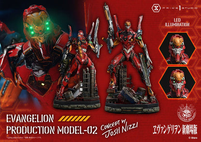 Rebuild of Evangelion Ultimate Diorama Masterline Series Statue Evangelion Production Model-02 (Concept By Josh Nizzi) 73 cm