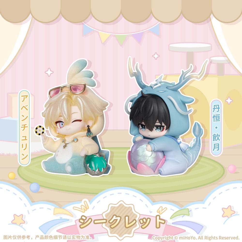 Honkai: Star Rail Mini Figures Boys' Dorm Series Chibi (8)