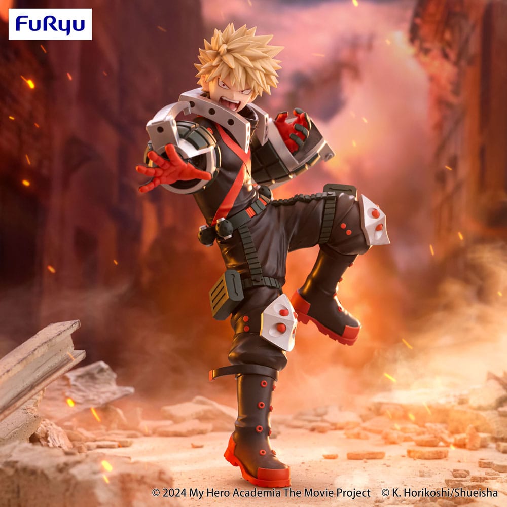 My Hero Academia: You're Next Trio-Try-iT PVC Statue Katsuki Bakugo 21 cm