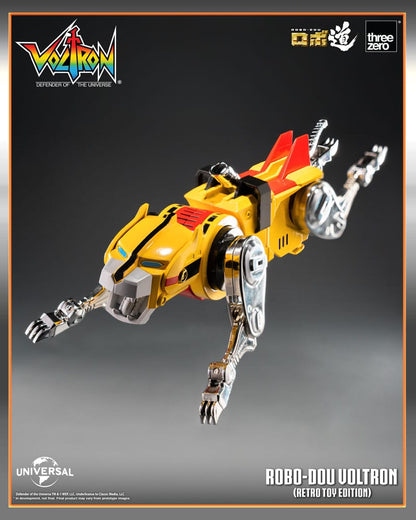 Voltron: Defender of the Universe Robo-Dou Action Figure Voltron Retro Toy Edition 27 cm