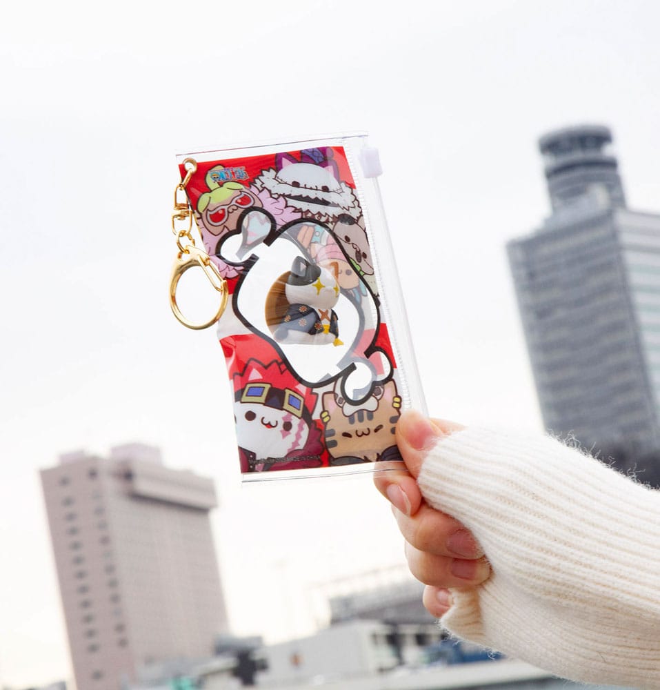 One Piece Mega Cat Project Nyan Piece Nyan! Trading Figure with pouch Luffy 2025 Limited Edition 7 cm