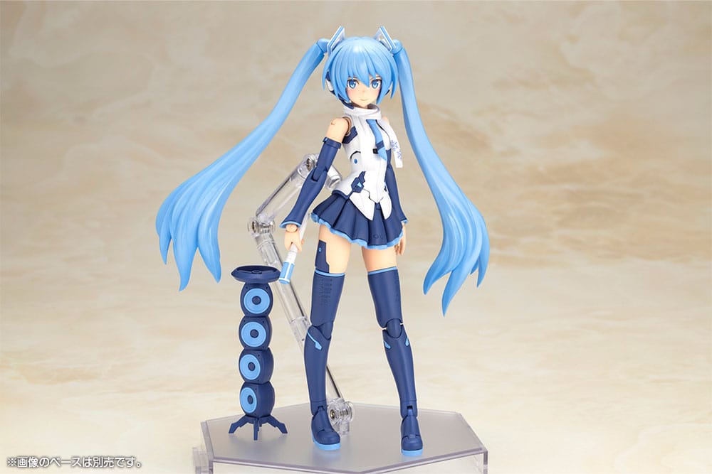 Frame Arms Girl x Hatsune Miku Plastic Model Kit Frame Music Girl Snow Miku Another Color Ver. 15 cm