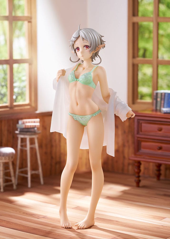 Mushoku Tensei Jobless Reincarnation II Isekai Ittara Honki Dasu PVC Statue 1/7 Sylphiette Greyrat Changing Clothes Mode 23 cm