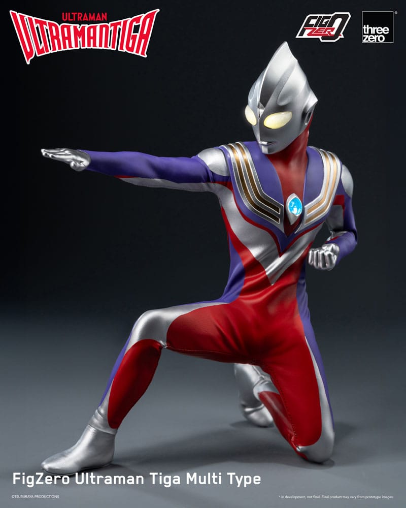 Ultraman Tiga FigZero Action Figure 1/6 Ultraman Tiga Multi Type 32 cm