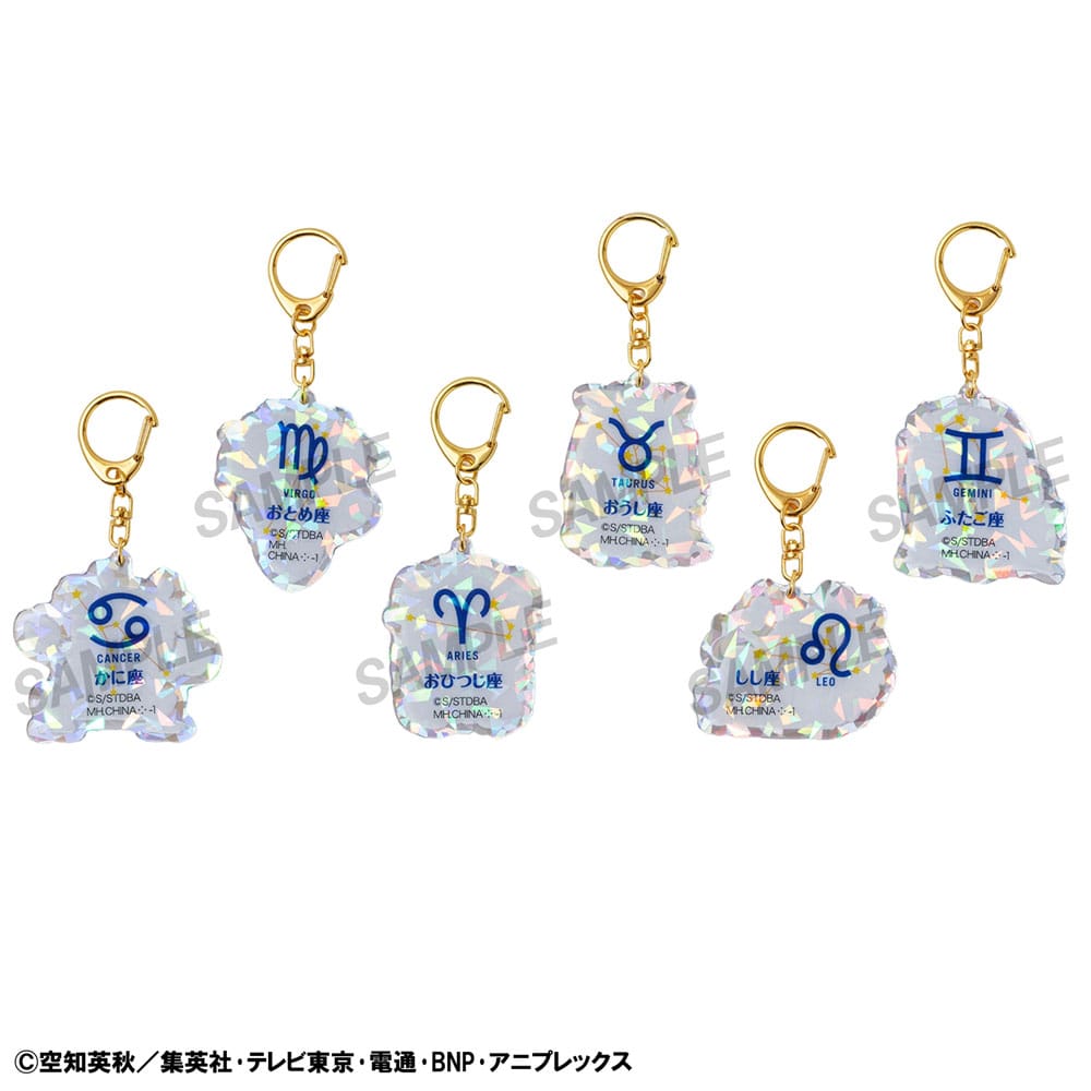 Gintama Acrylic Mascot Charms Elizabeth 12 zodiac signs spring & summer Assortment (6)
