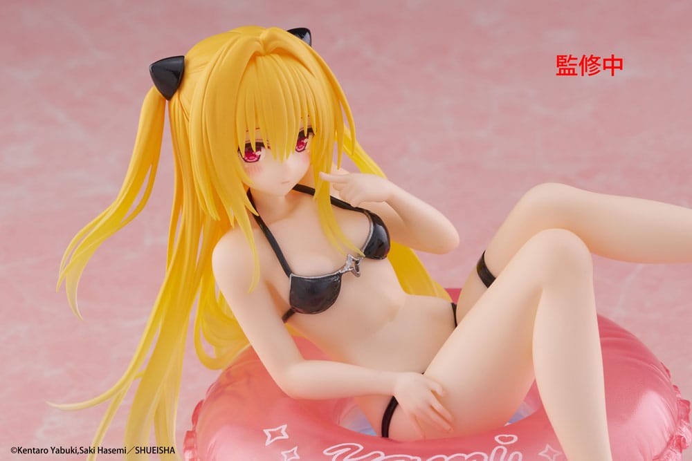 To Love-Ru Darkness Aqua Float Girls PVC Statue Golden Darkness 10 cm