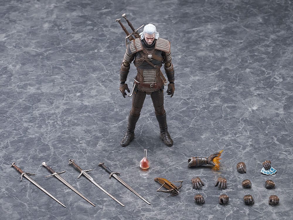 The Witcher 3: Wild Hunt Figma Action Figure Geralt 16 cm