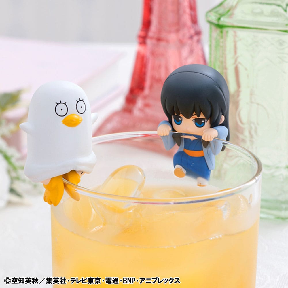 Gintama Ochatomo Series Trading Figure What about a cup of tea 5 cm Assortment (8)