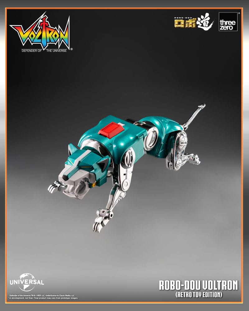 Voltron: Defender of the Universe Robo-Dou Action Figure Voltron Retro Toy Edition 27 cm