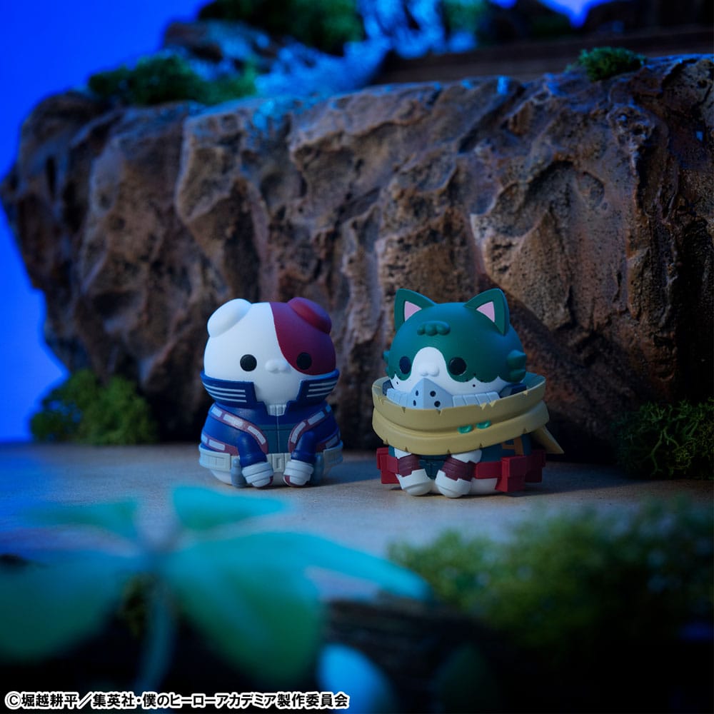 My Hero Academia Mega Cat Project Heroaca Cats No.01 3 cm Assortment (8)