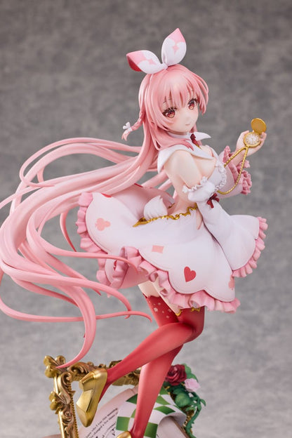 Original Character PVC Statue 1/7 White Rabbit Rosu Wonderland Ver. Illustrated by Rosuuri 29 cm