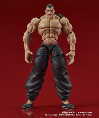 Baki Hanma Digaction Action Figure Retsu Kaioh 7 cm