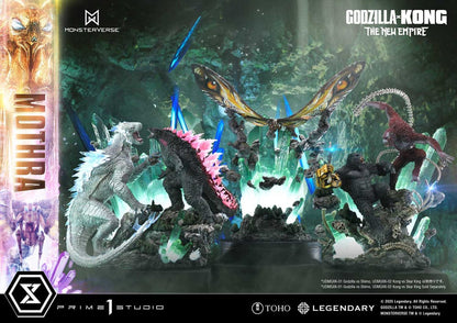 Godzilla x Kong: The New Empire Ultimate Diorama Masterline Series Statue Mothra Bonus Version 113 cm