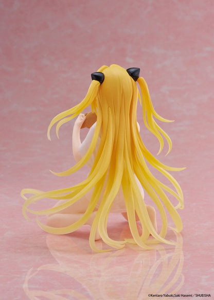 To Love-Ru Darkness PVC Statue Desktop Cute Figure Golden Darkness Roomwear Ver. 13 cm