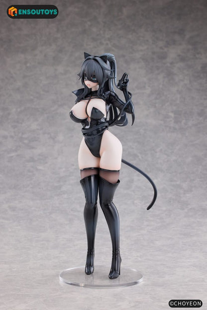 K Pring Original Character Statue 1/6 Cat Woman Happy-chan 27 cm
