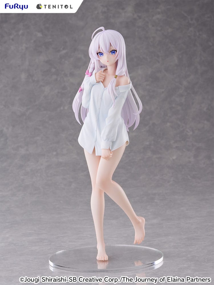 Wandering Witch: The Journey of Elaina Tenitol Tall PVC Statue Elania Shirt Ver. 30 cm