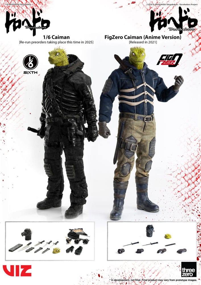 Dorohedoro FigZero Action Figure 1/6 Caiman 36 cm