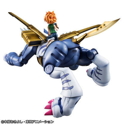 Digimon Adventure Precious G.E.M. Series PVC Statue Metal Garurumon & Ishida Yamato 30 cm