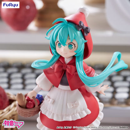Hatsune Miku Desktop Fairy PVC Statue Hatsune Miku Little red riding hood Ver. 16 cm