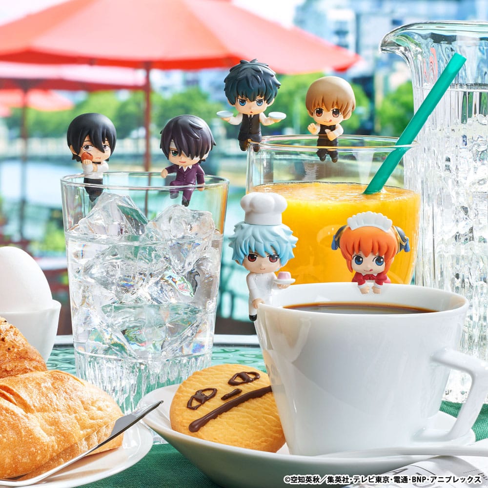Gintama Ochatomo Series Trading Figure 5 cm Yorozuya Cafe Assortment (8)