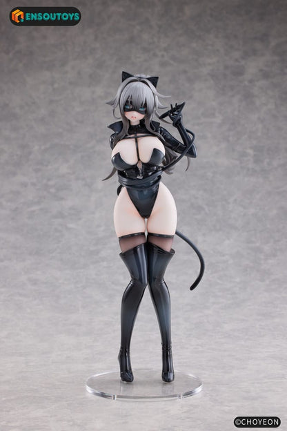 K Pring Original Character Statue 1/6 Cat Woman Happy-chan Different Color Edition 27 cm