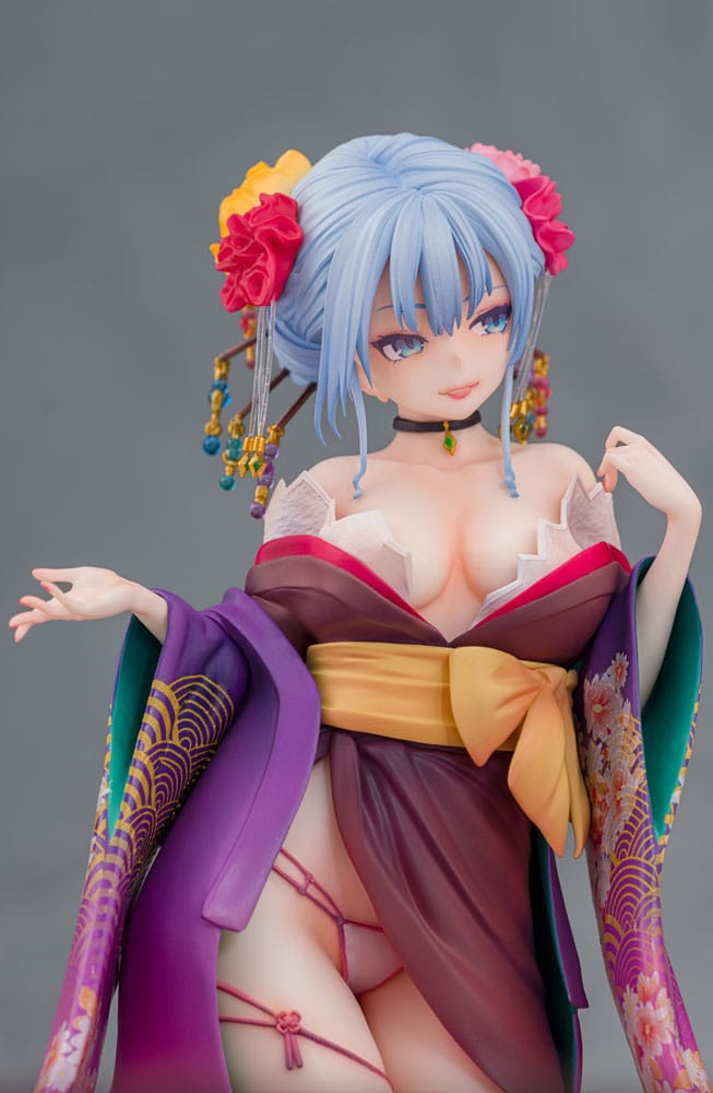 Original Character Statue 1/7 Shujuu Ecstasy Shion Oiran Ver. (Wholesome Ver.) 15 cm