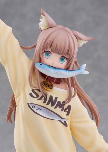 My Cat Is a Kawaii Girl Statue 1/6 Kinako Play With Ver. AmiAmi Limited Edition 21 cm