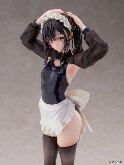 Original Character PVC Statue 1/6 Sakura Shiori Competition Swimsuit Maid 27 cm