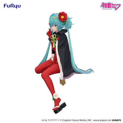 Hatsune Miku Noodle Stopper PVC Statue Flower Fairy Camellia 15 cm