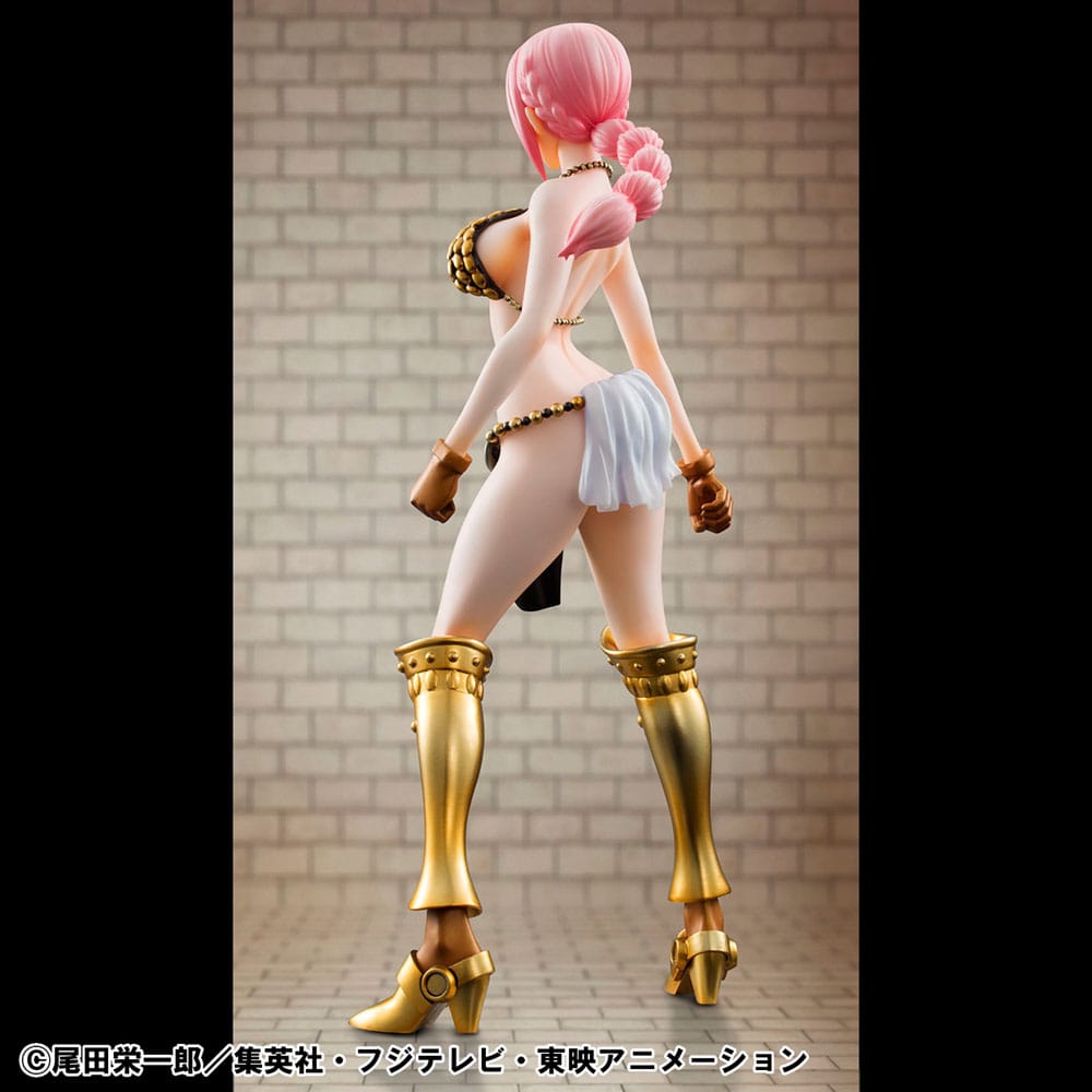 One Piece P.O.P PVC Statue Gladiator Rebecca Sailing Again Super Limited Reprint Ver. 22 cm