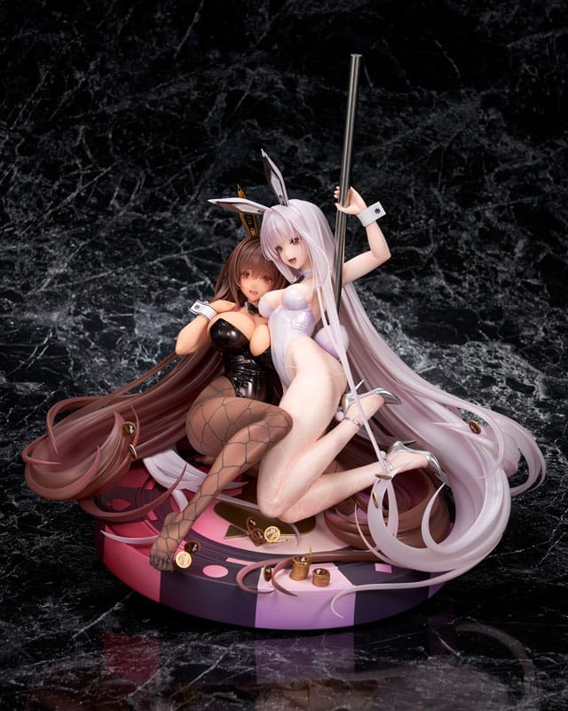 Goddess of Victory: Nikke Statue 1/7 Noir & Blanc Bunny X 777 Ver. 28 cm