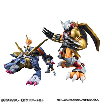 Digimon Adventure Precious G.E.M. Series PVC Statue Metal Garurumon & Ishida Yamato 30 cm