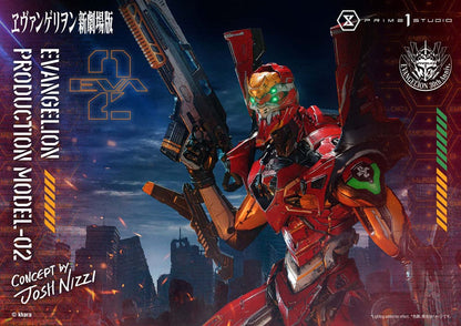 Rebuild of Evangelion Ultimate Diorama Masterline Series Statue Evangelion Production Model-02 (Concept By Josh Nizzi) 73 cm