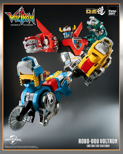 Voltron: Defender of the Universe Robo-Dou Action Figure Voltron Retro Toy Edition 27 cm