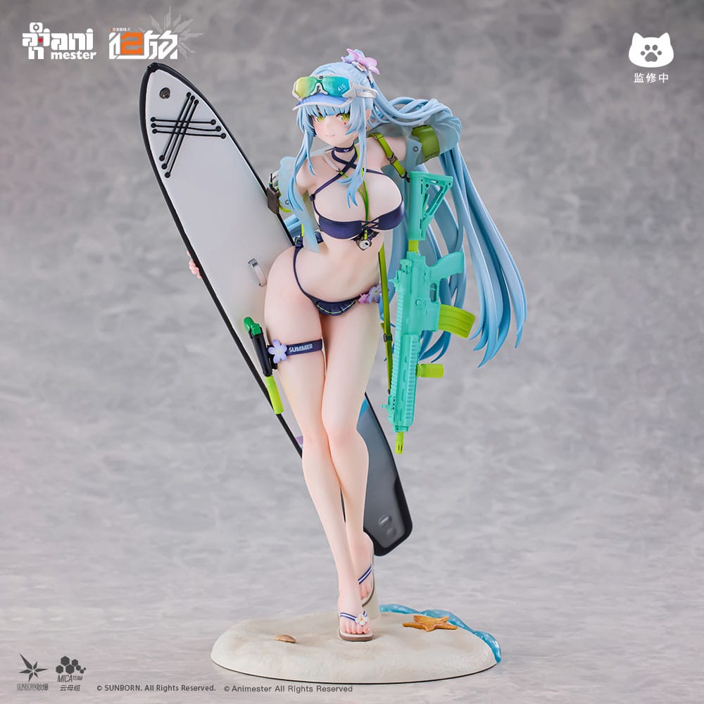 Girls' Frontline 2: Exilium Statue 1/7 HK416 Cerulean Breaker 24 cm