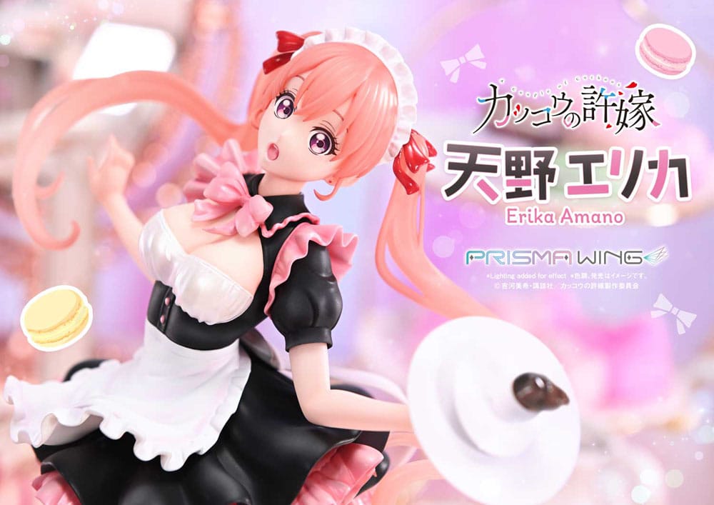 A Couple of Cuckoos Prisma Wing PVC Statue 1/7 Erika Amano 24 cm