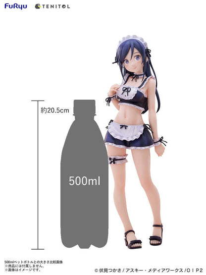 Ore no Imouto ga Konna ni Kawaii Wake ga Nai. Tenitol Tall PVC Statue Aragaki Ayase swimsuits maid Ver. 30 cm