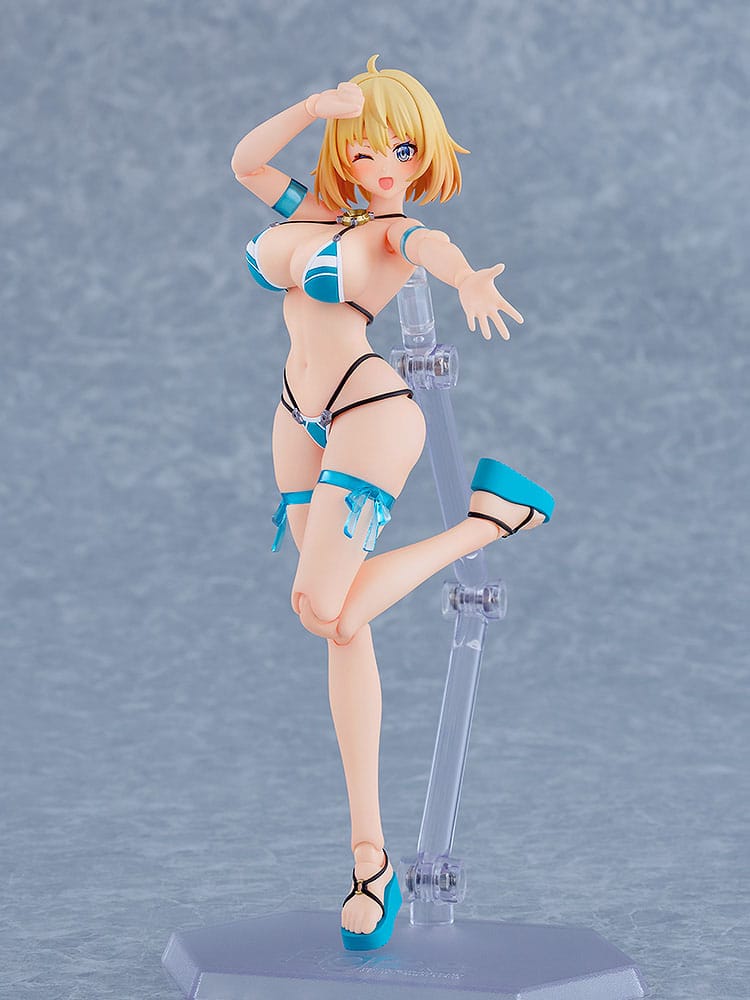 Bunny Suit Planning Figma Action Figure Sophia F. Shirring: Swimsuit Ver. 15 cm
