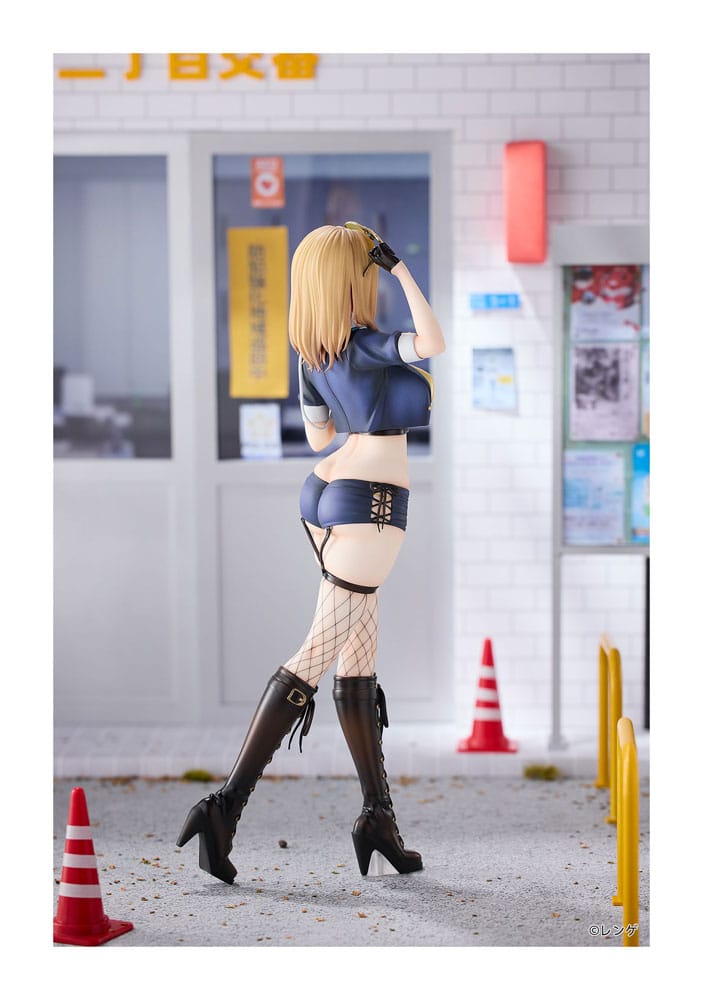 Original Character PVC Statue 1/6 Gal Policewoman Takanashi Arisa Deluxe Edition 27 cm