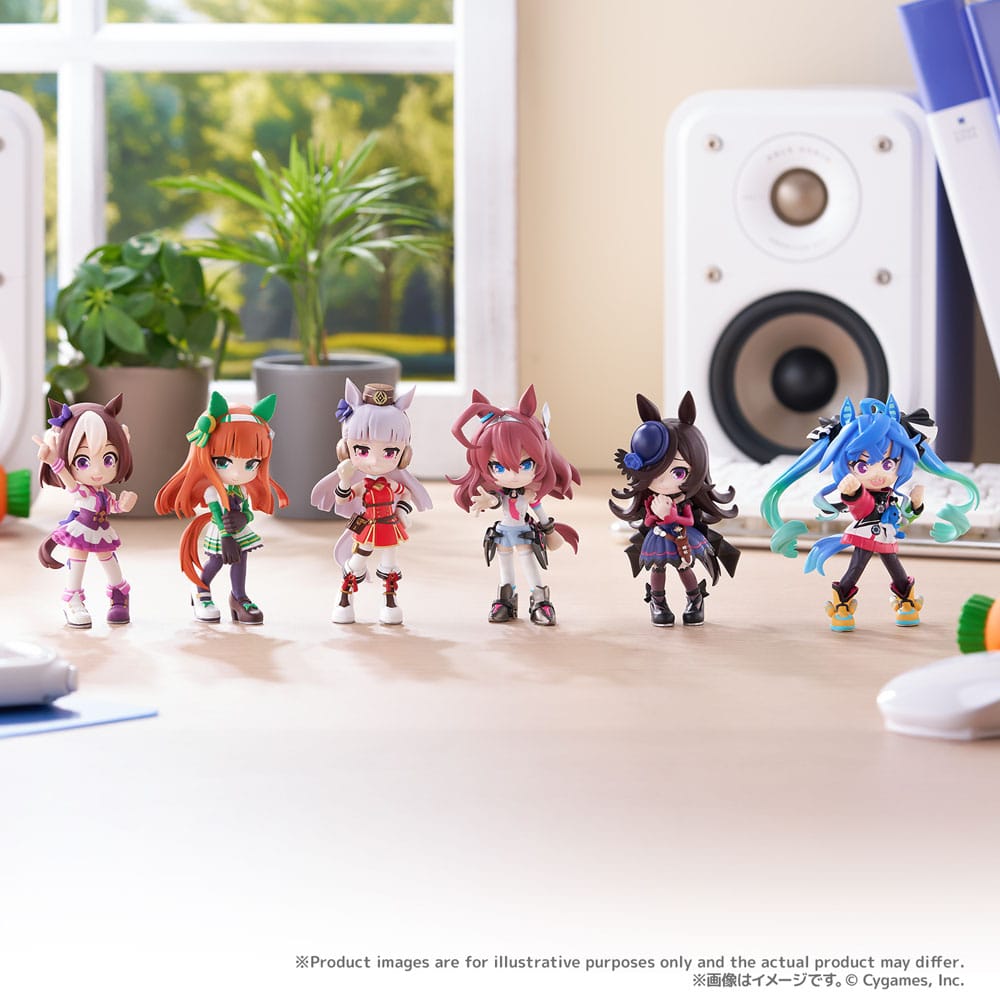Uma Musume: Pretty Derby PalVerse PVC Figures Vol. 1 9 cm Blind Box Assortment (6)