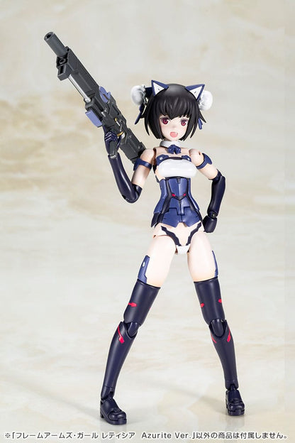 Frame Arms Girl PVC Plastic Modell Kit Laetitia Azurite Ver. 15 cm