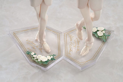 Doukyusei PVC Statues 2-Pack 1/7 Hikaru Kusakabe & Licht Sajo: Wedding Ver. 24 cm