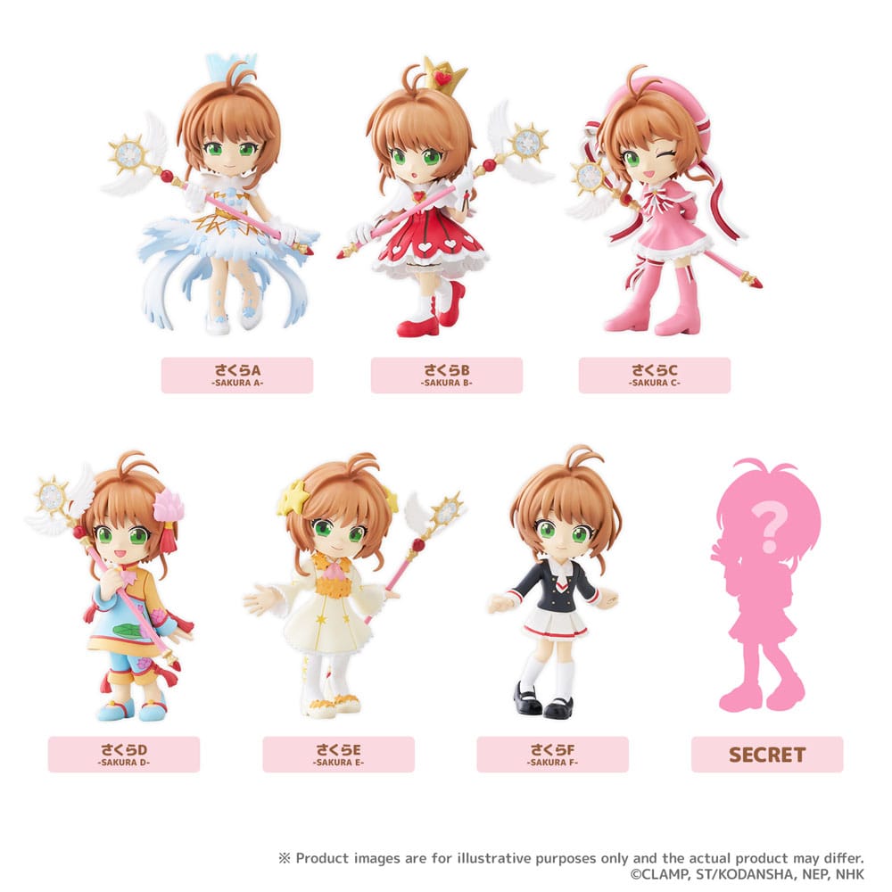 Cardcaptor Sakura: Clear Card PalVerse PVC Figures Vol. 1 9 cm Blind Box Assortment (6)